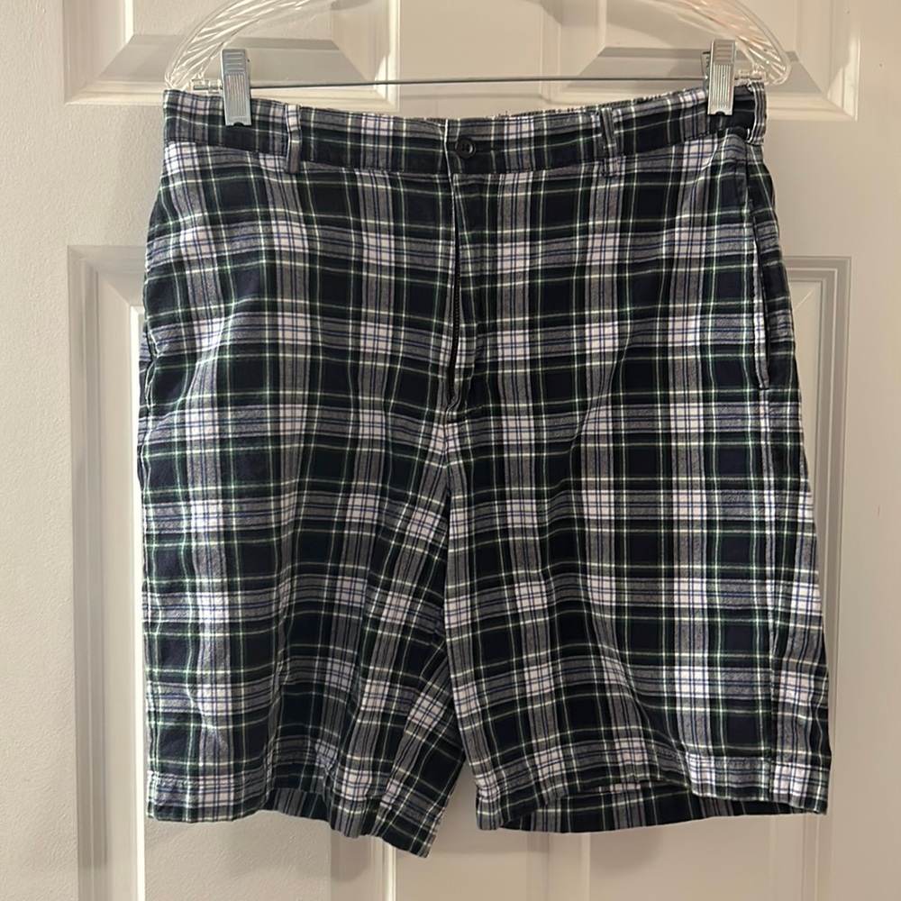 Lands’ End Plaid Shorts